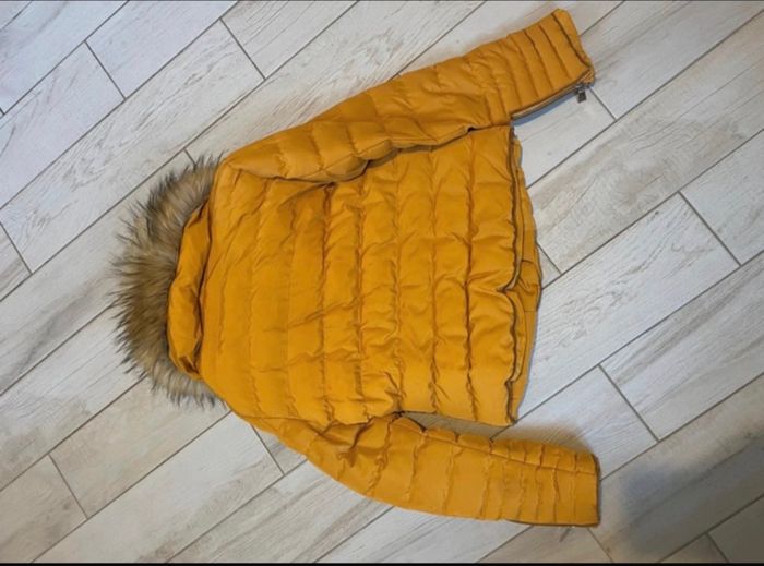 Doudoune moutarde - photo numéro 4