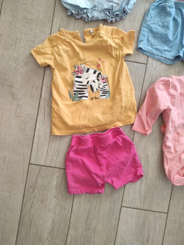 Lot vêtements été fille 12 mois - photo numéro 2
