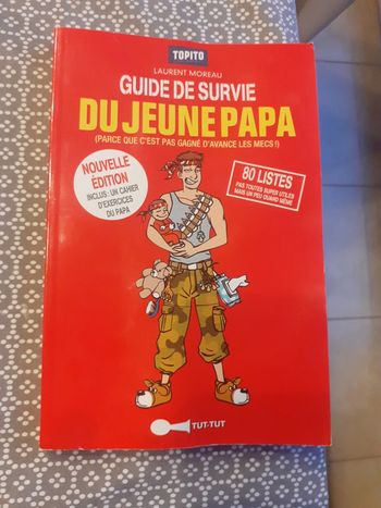 Livre "guide de survie du jeune papa"