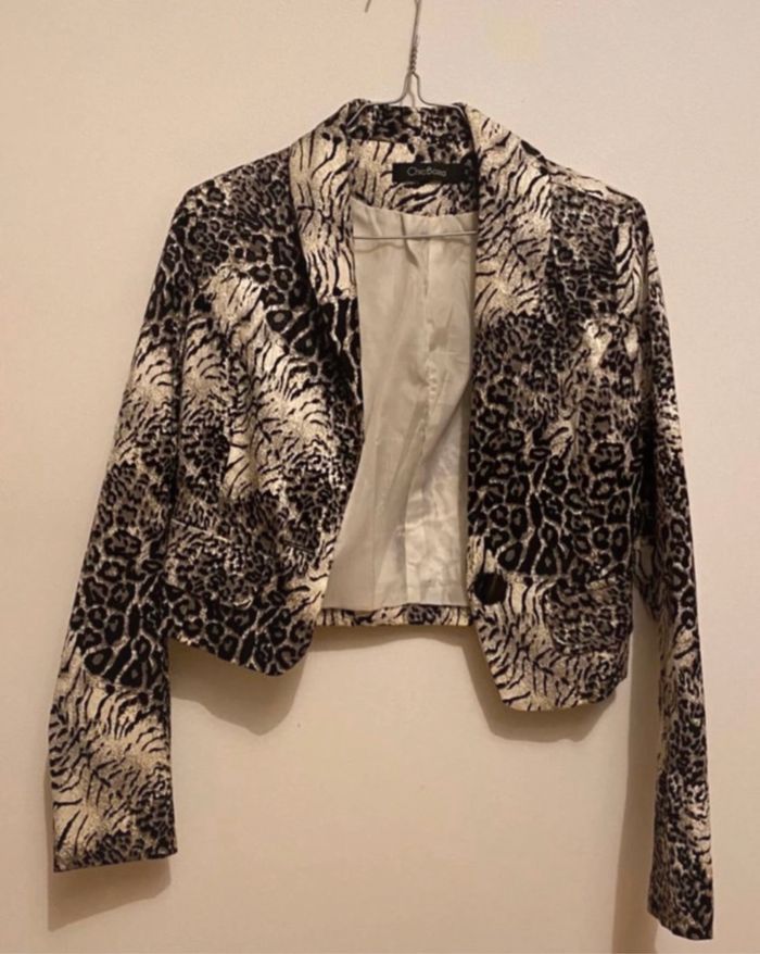 Veste blazer léopard 34/36