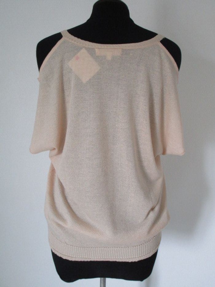 Fin pull épaules dénudées Grain de Malice S 36 NEUF - photo numéro 6
