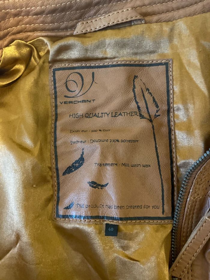 Veste en cuir - photo numéro 2