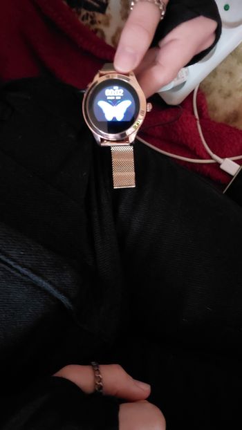 Montre connecté  smart watch papillon