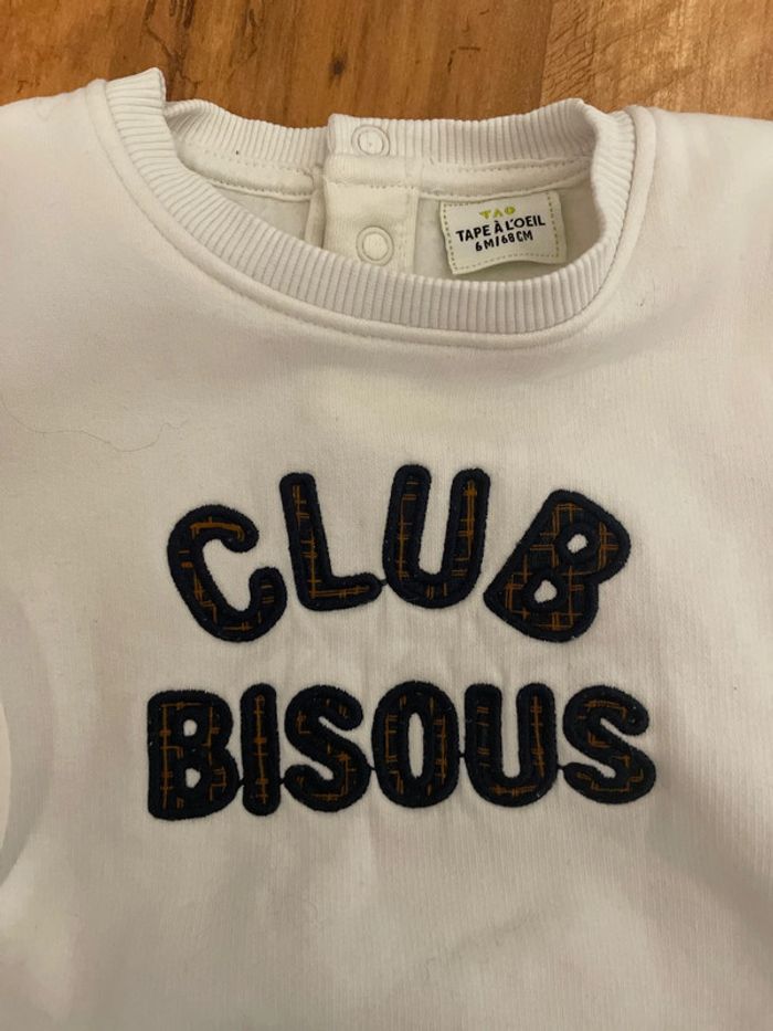 Ensemble pull et pantalon 6 mois - photo numéro 2