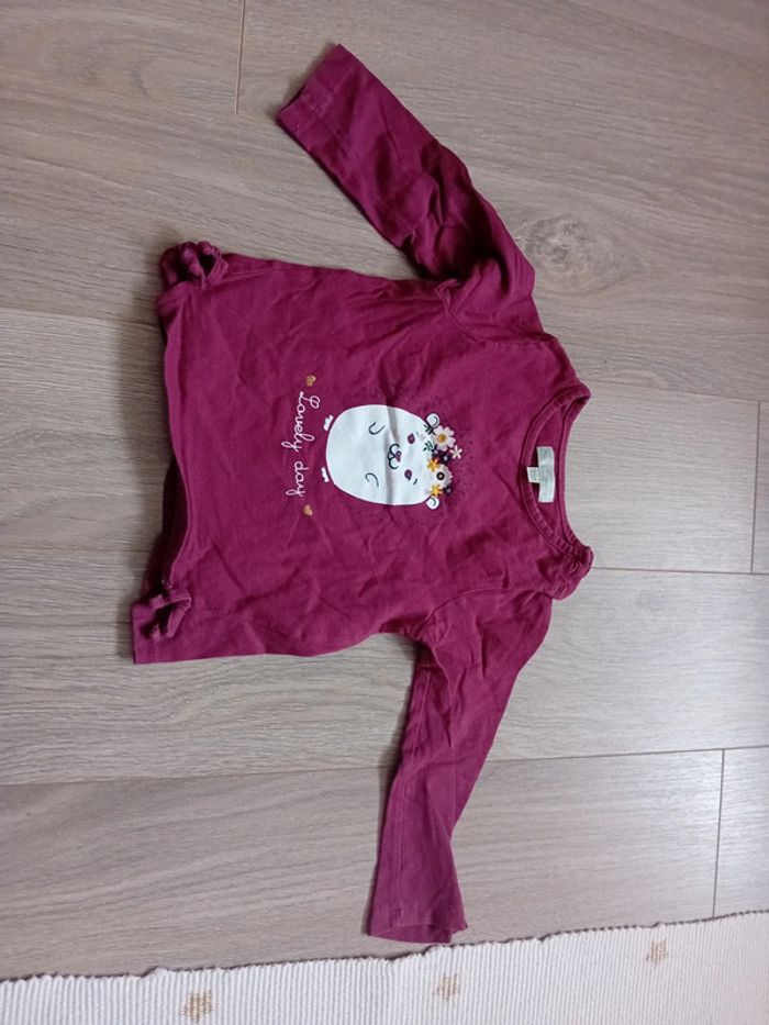 Tee shirt manches longues 23mois