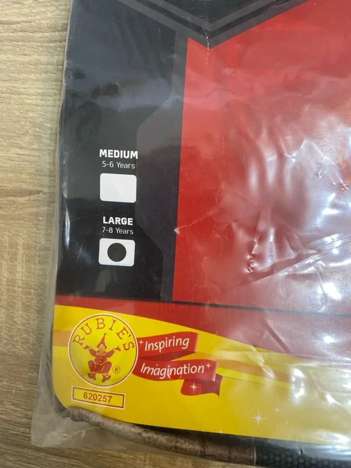 Déguisement Star Wars Rubies Finn combinaison 7-8 ans neuve - n4m - photo numéro 3