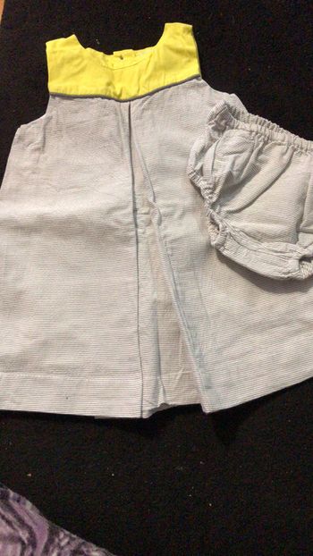 Robe 6 mois +bloomer