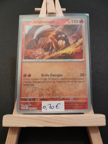 Carte Pokémon Aflamanoir Reverse 39/197