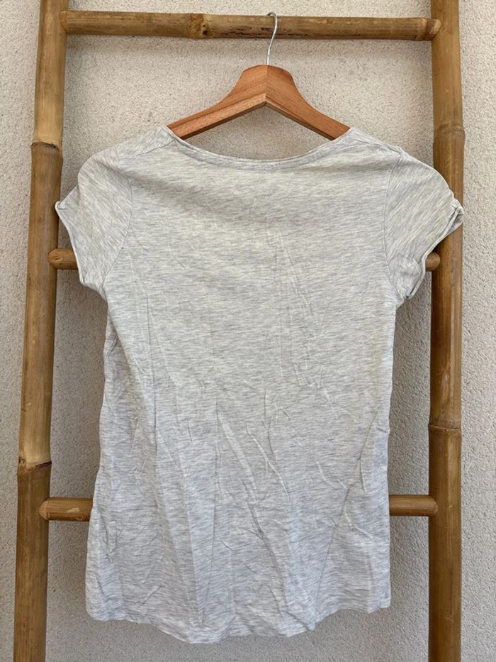 t shirt gris cute girl - photo numéro 6