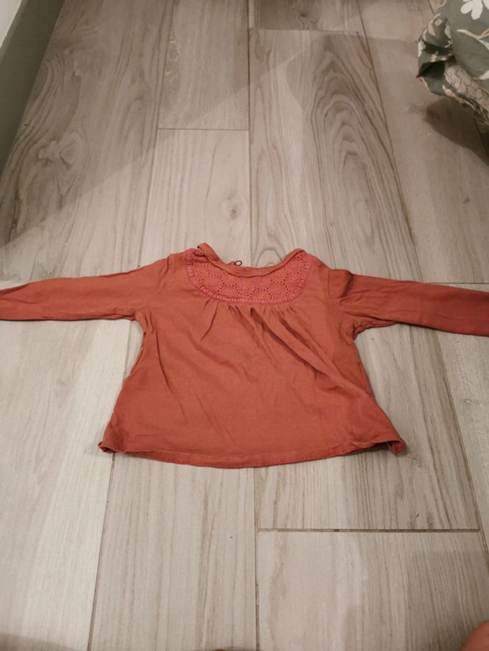 Tee-shirt manche longue verbaudet 2 ans