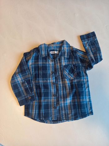 Chemise  manches longues gémo 18 mois