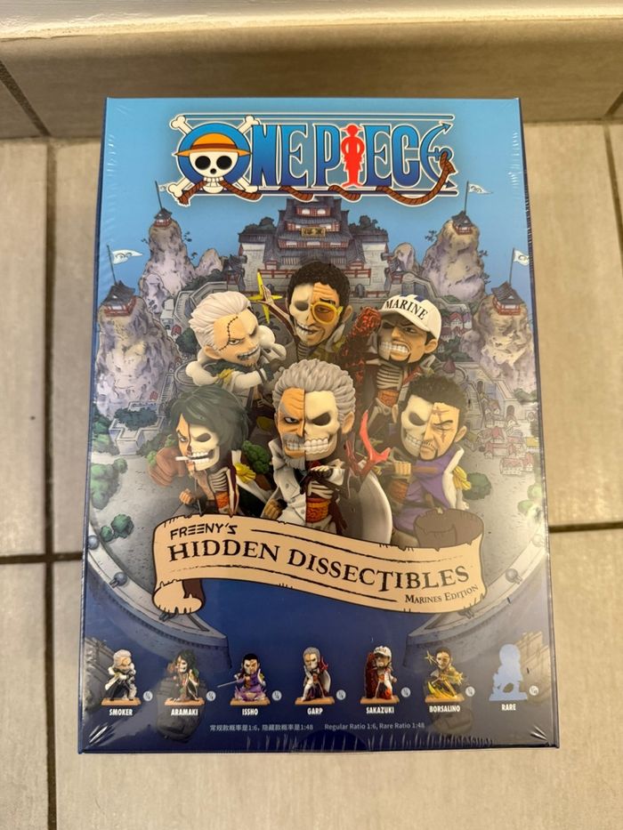 Mighty Jaxx Freeny's Hidden Dissectibles One Piece Series 8 (Marines Edition) display scellé