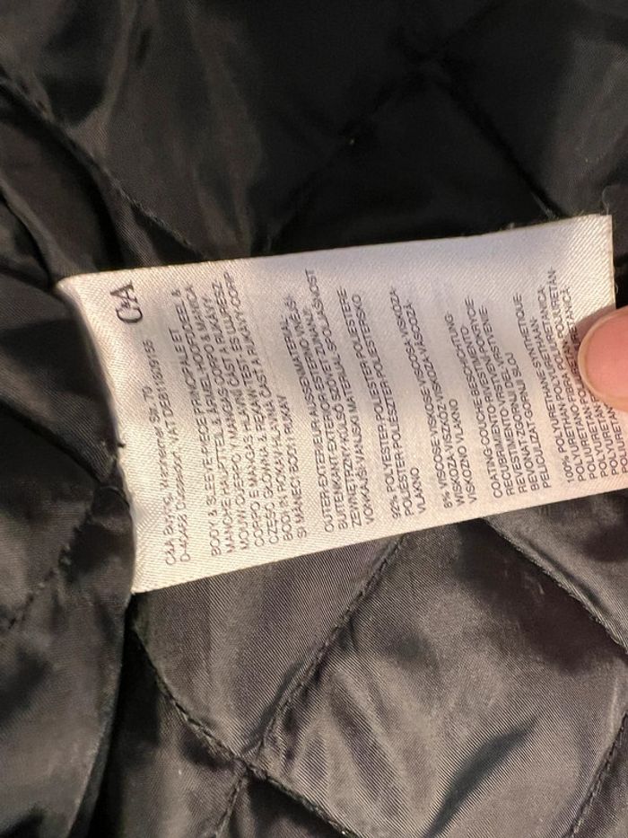 Veste en cuir C&A garçon - photo numéro 7
