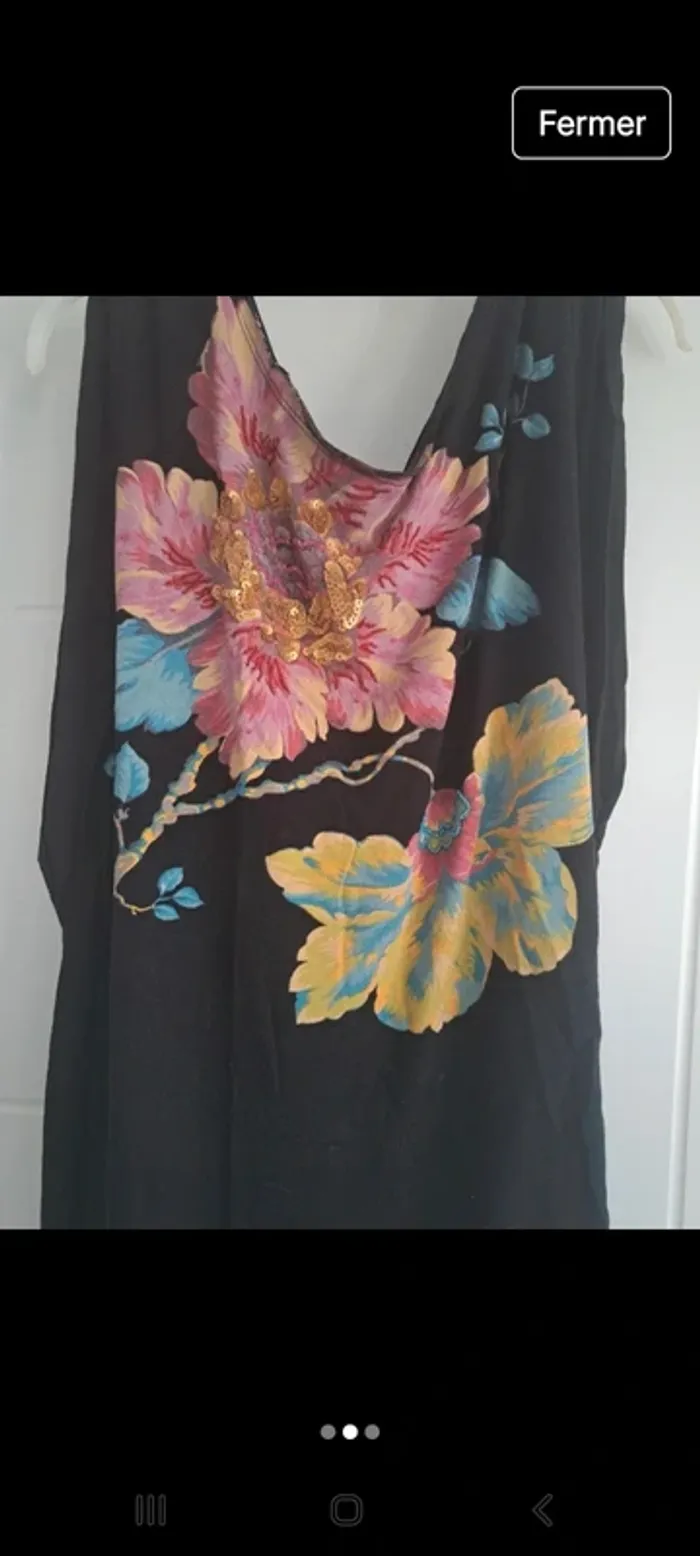 Blouse asymétrique Desigual 38 - photo numéro 2