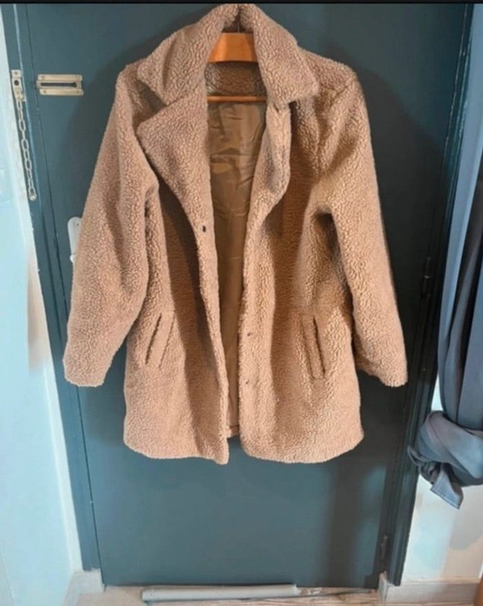 Superbe manteau long tout doux