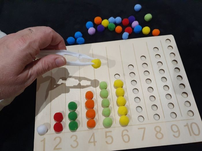 Planche de motricité méthode montessori