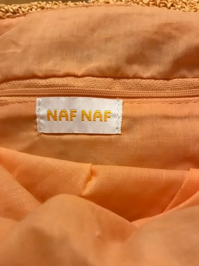 Sac à dos en raphia Naf Naf - photo numéro 4