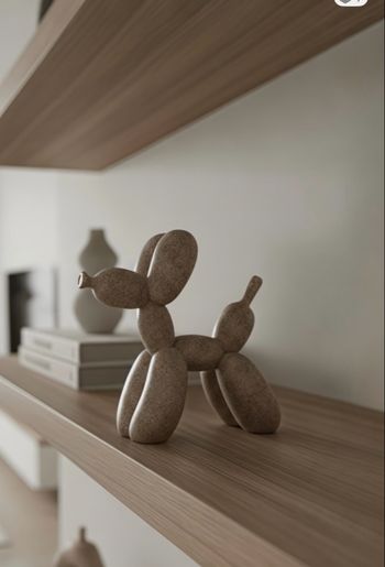 Statuette chien ballon 