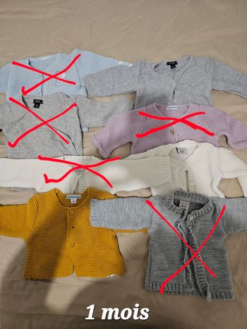 Vêtement bébé 1 mois 