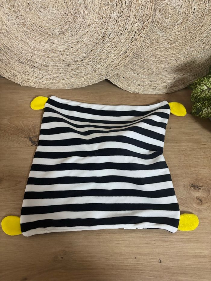 Neuf doudou plat zèbre noir blanc ikea - photo numéro 3