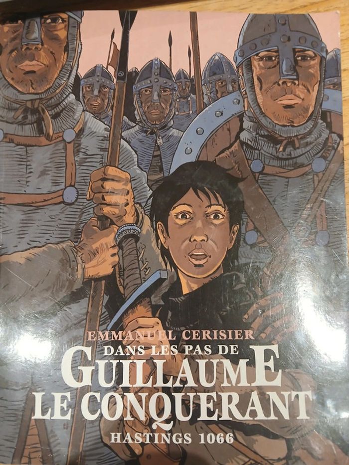 livre pour enfant "dans les pas de Guillaume le Conquérant" collection école des max