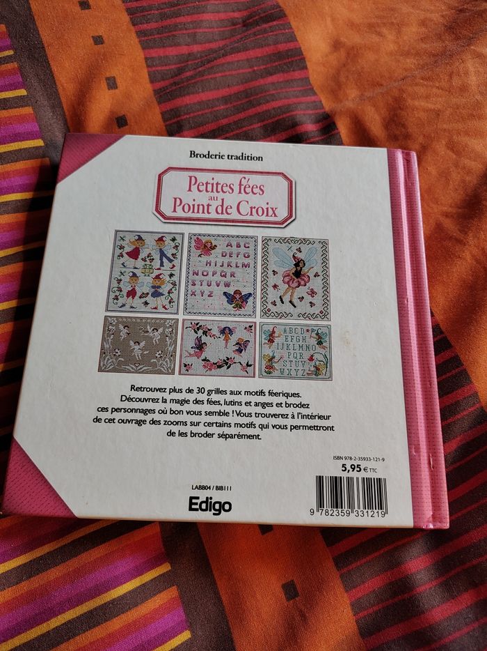 Livre “Petites fées au point de croix” – Édigo - photo numéro 2
