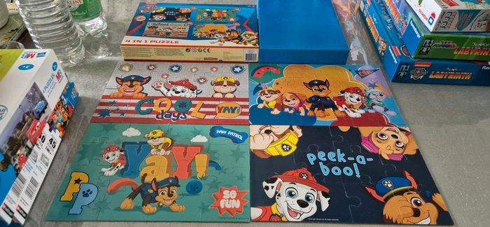 Boîte de 4 puzzles en 1 Pat Patrouille nickelodeon - photo numéro 2