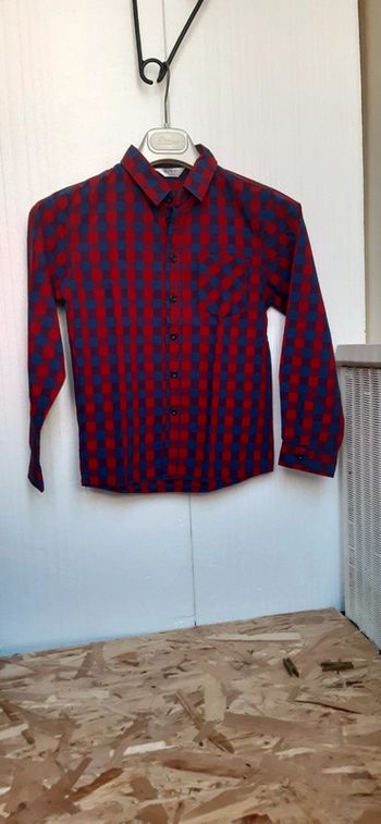 Chemise manches longues 8-9ans 134cm