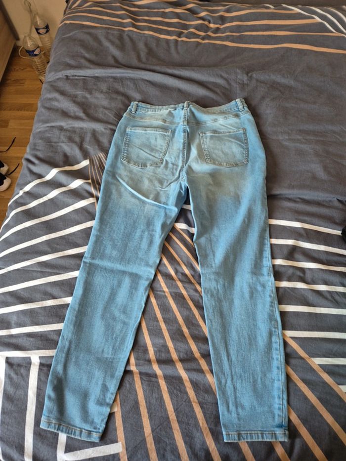 Jeans skinny bleu clair taille 46 neuf - photo numéro 4