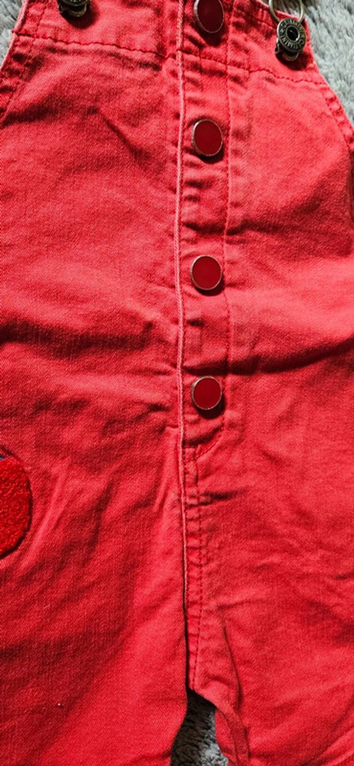 salopette catimini et tee shirt - photo numéro 4