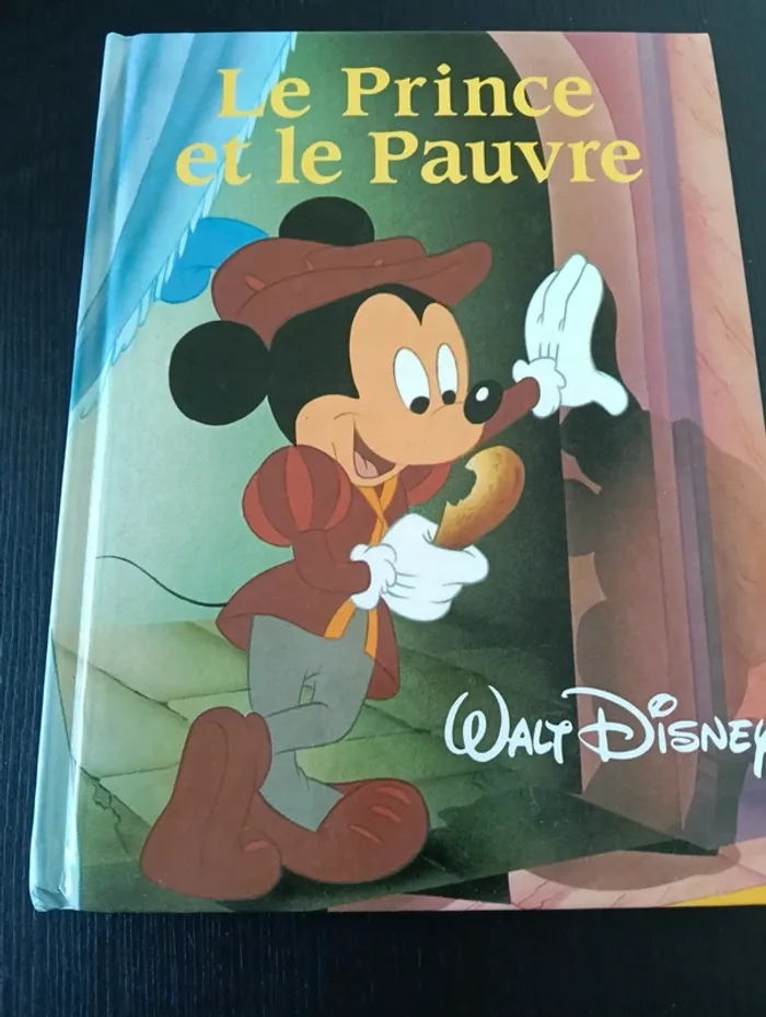Livre Mickey le prince et le pauvre