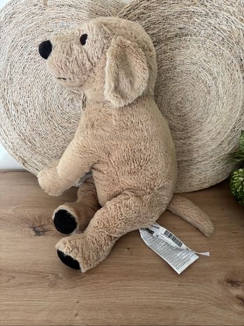 Neuf doudou chien beige golden retriever ikea