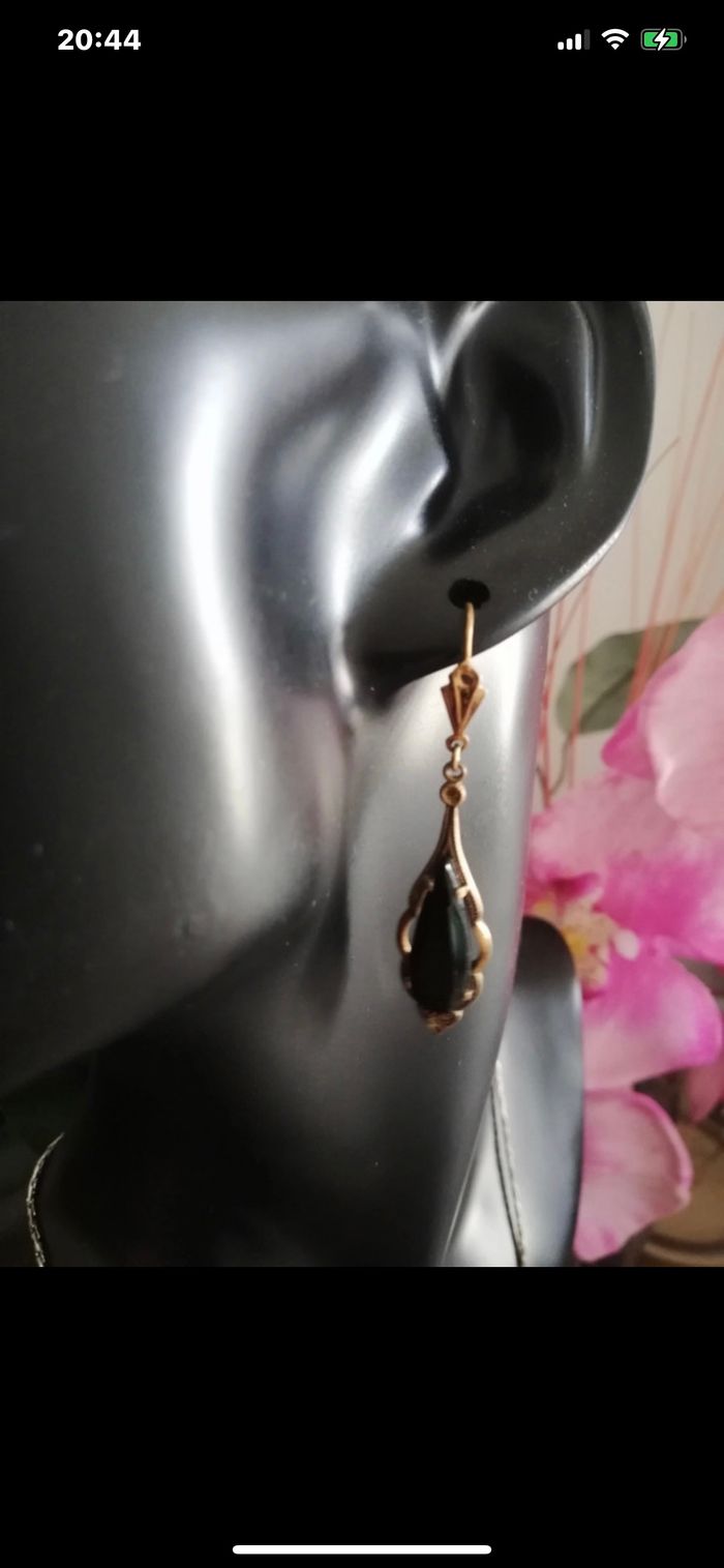 Boucles d'oreilles en argent - photo numéro 2