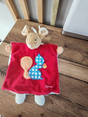 souris kaloo écureuil rouge marionnette 