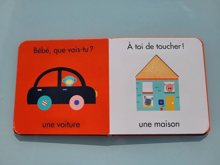 Imagier Larousse Jeunesse, à toucher ,Les Mots - photo numéro 5