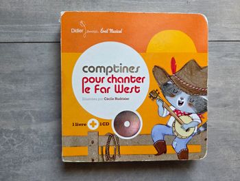 Livre CD FAR West comptines