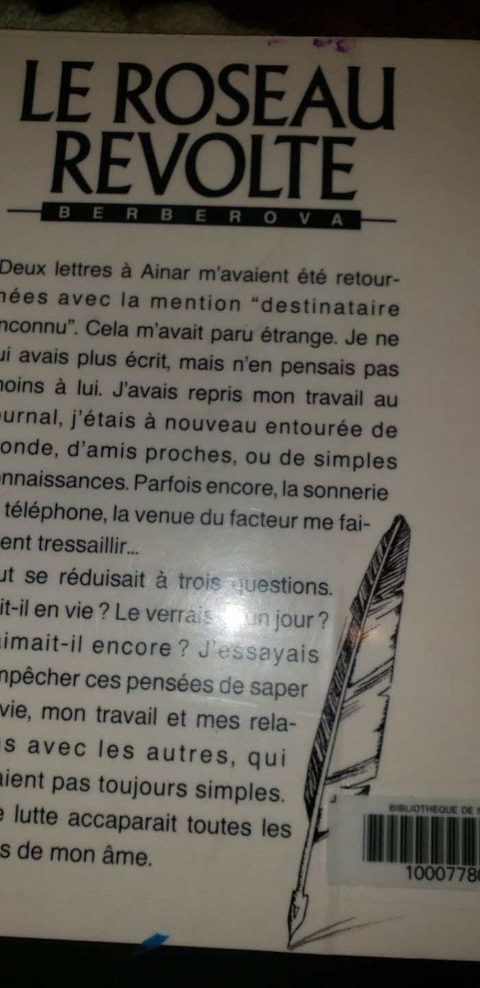 Livre le roseau revolte - photo numéro 2