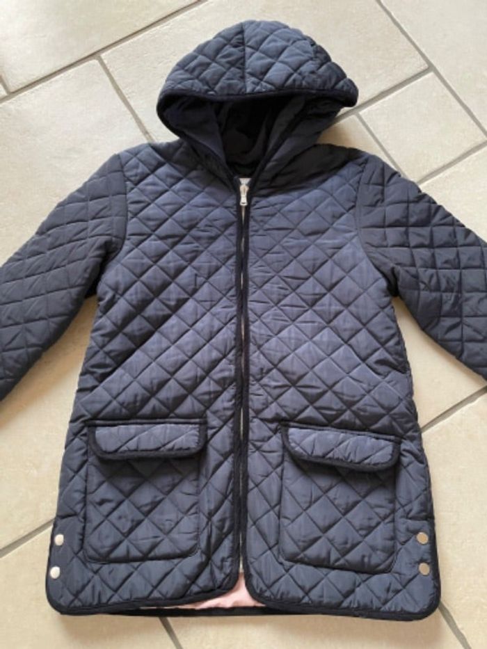 Veste matelassée bleu marine Lefties