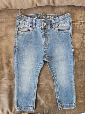 Jean slim bébé fille