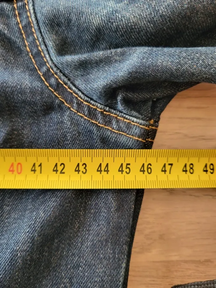 Veste en jean bleue foncée Kiabi Taille S ou 34 36 - photo numéro 12