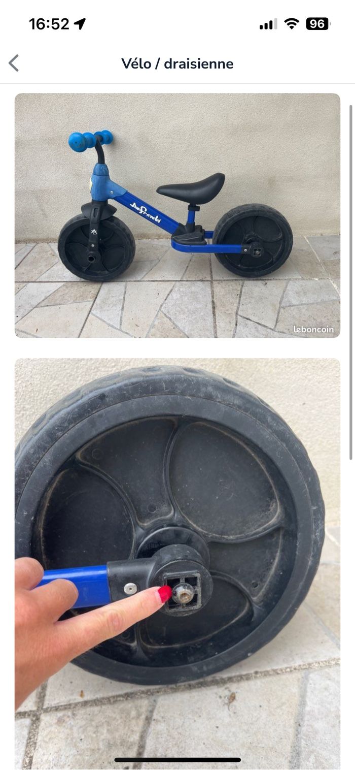 Draisienne / vélo