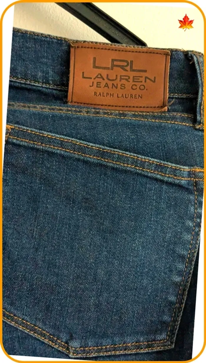 Jeans brut femme Ralph Lauren 38 - photo numéro 5