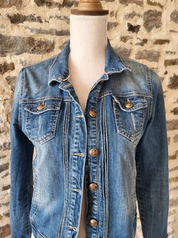 Veste en jean bleue Cache Cache Taille 36