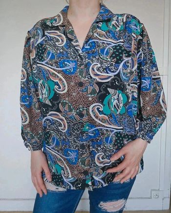 Magnifique blouse imprimée