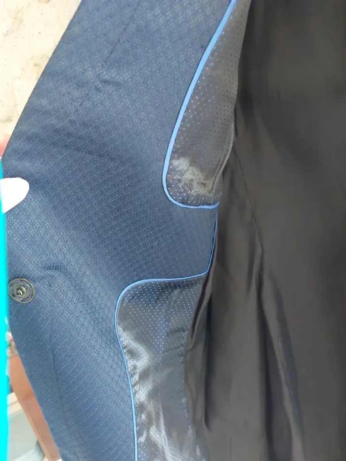 Jolie veste longue Bleu marine Burton - photo numéro 3