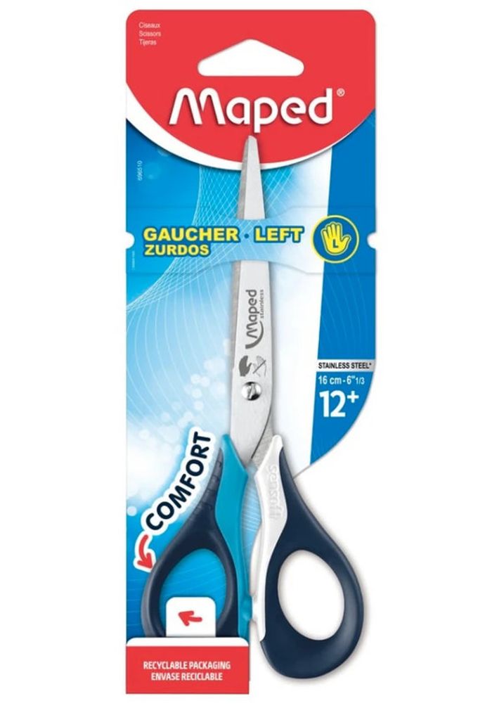 Ciseaux pour gaucher Maped 16 cm Sensoft 3D - photo numéro 9