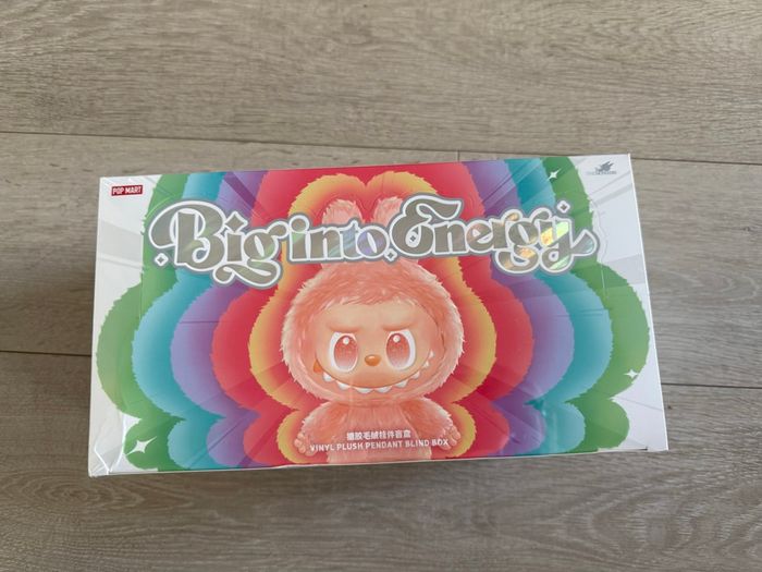 Set de 6 big into Energy labubu popmart