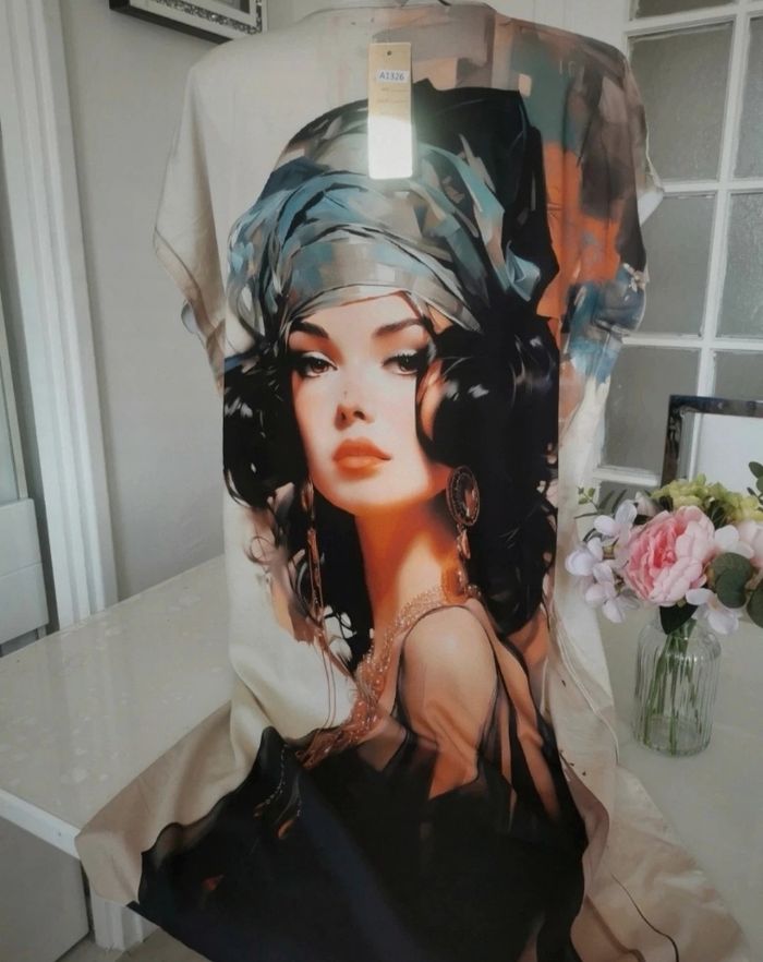 🤎🤍Sublime Robe Légère Et Fluide 🤎🤍 - photo numéro 6