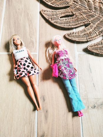 💕Lot de 2 Poupées Steffi enceinte love welcome baby vintage et barbie Fashionistas (MMS)