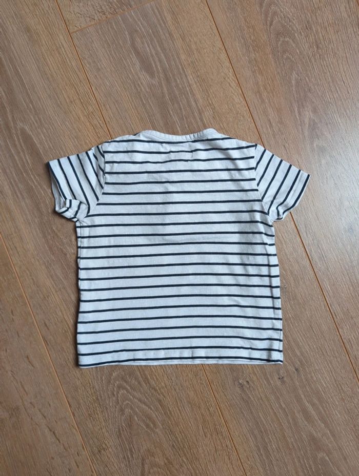 Lot 2 t-shirt manches courtes 18 mois - photo numéro 10